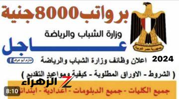 “فرصة العمر” مطلوب فورًا موظفين للتعيين  .. وظائف جديدة براتب شهري 8000 جنيه + بدل مواصلات .. يابخت اللي هيلحق يقدم بسرعة!!!