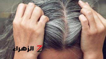 وداعاً لزمن الحناء والصبغات .. مكون سحري يخلّصك من الشعر الأبيض تماماً في أقل من ساعة !!