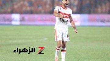 الزمالك يعد حمزة المثلوثى بصرف مستحقاته المتأخرة فى نهاية الموسم