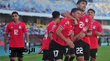 تشكيل منتخب مصر الأولمبي لمواجهة الدومينيكان .. زيزو والنني الأبرز