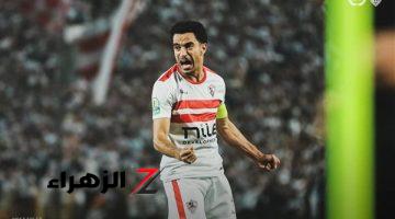 عمر جابر رجل مباراة الزمالك وبيراميدز