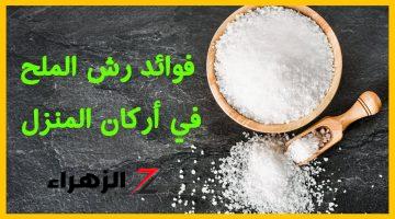 رش الملح على عتبه الباب!!.. طريقة عبقرية لاستخدام الملح في المنزل.. هتندمي انك ما كنتيش تعرفيها من زمان.!! 