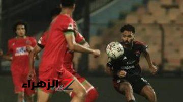 60 دقيقة ..اداء متوسط من الاهلي ومودرن سبورت والتعادل 1-1 سيد الموقف