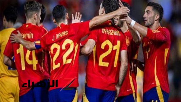 رسمياً.. مصر تواجه إسبانيا ودياً في برشلونة 30 مارس الحالي