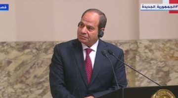 الرئيس السيسي: مصر تثمن التقاليد الثرية والتاريخ العريق لشعب صربيا