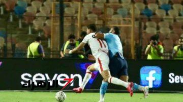 الزمالك وبيراميدز.. تقدم أبيض في الشوط الأول