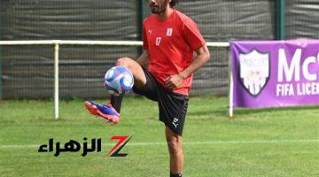 بعثة المنتخب الاوليمبي تحتفل بعيد ميلاد النني