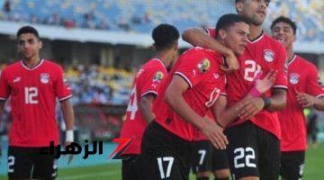 تشكيل منتخب مصر الأولمبي لمواجهة الدومينيكان .. زيزو والنني الأبرز