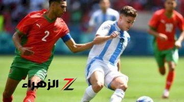 منتخب الأرجنتين ينتزع تعادلاً من نظيره المغربي المتألق