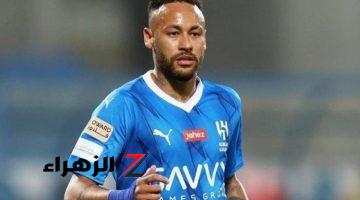 موعد عودة نيمار لتدريبات الهلال السعودي