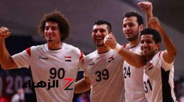 موعد مباراة منتخب مصر لكرة اليد أمام المجر في أولمبياد باريس 2024 والقنوات الناقلة