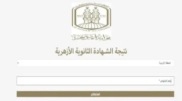 ظهرت الآن.. رابط الحصول على نتيجة الثانوية الأزهرية برقم الجلوس 2024