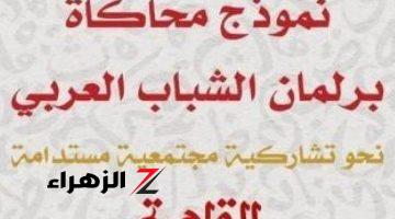 وفقا لتوجيهات القيادة السياسية.. وزارة الرياضة تطلق نموذج محاكاة برلمان الشباب العربى