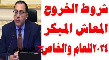 “اوراقك واجهز للراحة والسعادة!!” .. رسميا قرار حكومي بتحديد سن الخروج علي المعاش المبكر للقطاعين العام والخاص وفقا لقانون العمل الجديد 2024 .. احسب معاشك كام من دلوقتي!!!