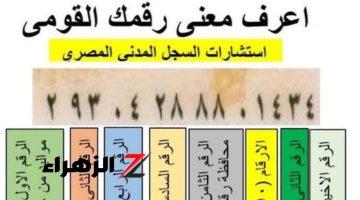 “طلع ليه لازمه!!” .. هل تعلم ماذا يعني مدلول الـ 14 رقم الخاص ببطاقة الرقم القومي؟ .. أتحداك انك كنت تعرفها!!!