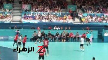 أولمبياد باريس.. منتخب مصر لكرة اليد يتقدم على الأرجنتين 24- 23 بعد 47 دقيقة