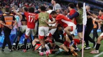 المنتخب الأولمبى يسجل الظهور الثانى أمام فرنسا فى الدورات الأولمبية