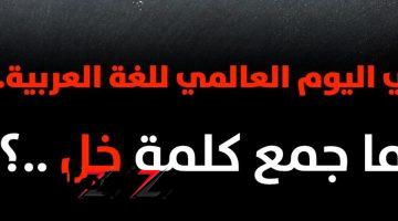 سؤال حير العباقرة  .. السؤال العجيب الذي عجز الجميع عن حله “ما هو جمع كلمة خل”؟! الطلبة هيتجننوا .. أتحداك تعرف الإجابة