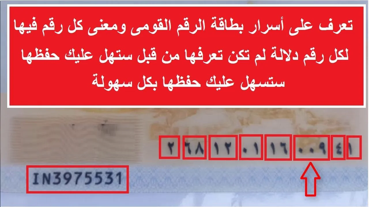 فيهم كل حاجة عنك .. تعرف على سر وجود ال 14 رقم في بطاقة الرقم القومي ..  اوعي تديه لأي حد - بوابة الزهراء الإخبارية