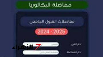 جدول مفاضلات الجامعات السورية للفرع العلمي والادبي 2025 pdf