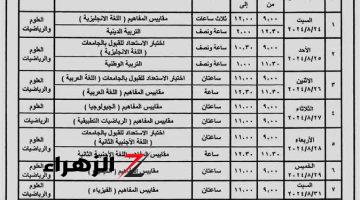 انطلاق امتحانات الثانوية العامة الدور الثاني 2024: الجدول الكامل والمواعيد النهائية… وتحذير من وزارة التربية والتعليم لطلاب