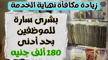 أخبار سارة من التأمينات الاجتماعية: رفع مكافأة نهاية الخدمة لـ 180 ألف جنيه .. تعرف على مستحقاتك