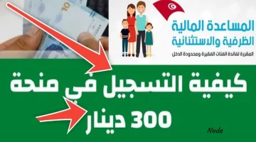 صرف 300 دينار منحة دعم تونس طريقة التسجيل وأهم الشروط الأساسية لصرف المنحة