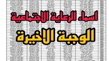 انطلق الاستعلام الآن … منصة مظلتي تكشف أسماء الفائزين بالوجبة الأخيرة من الرعاية الاجتماعية لعام 2024، تحقق من اسمك فورًا