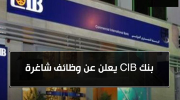 إلحق قدم بسرعة.. بنك CIB يعلن عن وظائف شاغرة جديدة 2024 (المؤهلات المطلوبة ورابط التقديم)