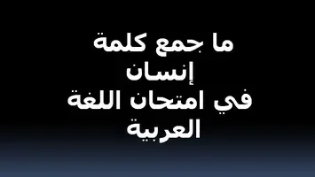 سؤال قلب الدنيا عليه .. ما هو جمع كلمة “إنسان” في اللغة العربية؟! .. الإجابة حيرت المدرسين وجننت الطلاب