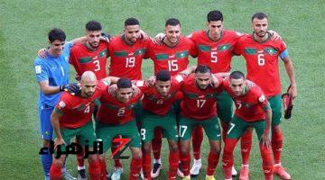 أشرف داري على مقاعد البدلاء.. التشكيل الرسمي لمنتخب المغرب أمام الجابون