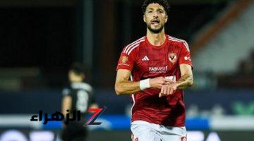 الأهلي يتقدم على الزمالك بهدف وسام أبو علي