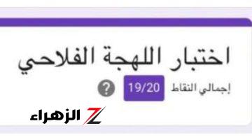 طول عمرك عايش ومش دريان!!.. اختبار اللهجة الفلاحي متعة أم فخ؟ احذر من الروابط المجهولة! هتتصدم!