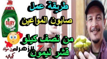 “لو عندك قشر ليمون اوعي ترميه “.. طريقة عمل الصابون السائل بالليمون في البيت بخطوات سهلة من مطبخك .. هتعملى أكتر من 50 لتر !!