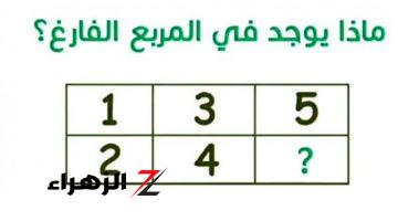 “لغز رياضي هيختبر ذكاءك” .. هل تتمكن من حل هذا اللغز في 15 ثانية فقط؟!!  ملحوظة الإجابة ليست 6 .. لو حلتها تبقى عبقري !!!