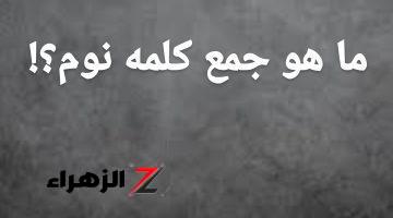 أبكي ملايين الطلاب … هل تعرف ما هو”جمع كلمة النوم” في اللغه العربية ؟!… جنن المعلمين