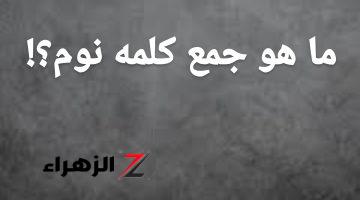 أتحداك تعرف الإجابة؟! .. لن تصدق ما جمع كلمة النوم في اللغة العربية؟! طلاب الثانوية سقطوا بسببه