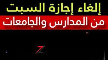 الإعفاء من دفع المصاريف وإلغاء إجازة السبت.. قرارات هامة من وزير التعليم بشأن العام الدراسي الجديد 2025