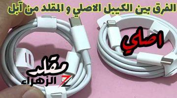 عشان مايتضحكش عليك.. تعرف على الفرق بين كابل الـ usb الأصلي والتقليد