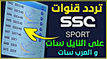 إتفرج ببلاش.. تردد قنوات SSC السعودية 2024 على نايل سات وعرب سات