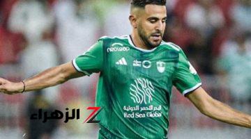 الأهلي يستعيد رياض محرز قبل مواجهة النصر في دوري روشن