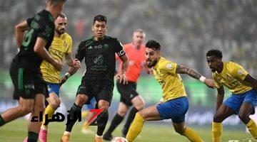 التعادل يحسم مباراة النصر والأهلي في الدوري السعودي