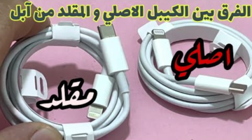 «ما تخليش حد يضحك عليك..!!» الفرق بين كابل USB المقلد والكابل الاصلي معلومات تهمك قبل شراء اي شاحن.. اختبار بسيط لازم تعرفه..!!