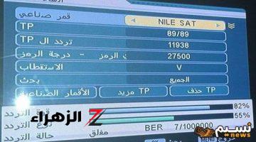 بلمسة صباع.. نزل جميع ترددات قنوات النايل سات NileSat 204 أخر تحديث 2024 من القمر الصناعي المصري