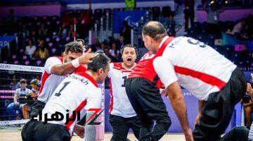 اليوم.. منتخب الكرة الطائرة جلوس يواجه ألمانيا بحثًا عن برونزية بارالمبياد باريس