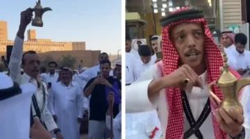 شاهد.. مزاد على دلة نادرة بسعر 5 آلاف ريال في سوق الزل بالرياض