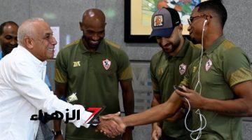 عبد الواحد السيد وأحمد خالد ينهيان إجراءات بعثة الزمالك في الرياض