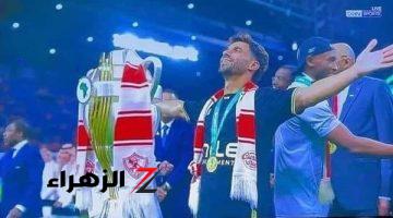 عبدالله السعيد: شرف كبير لي الفوز بالسوبر الإفريقي مع الزمالك