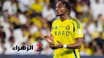 محمد سيماكان يغادر مع بعثة النصر السعودي إلى العراق