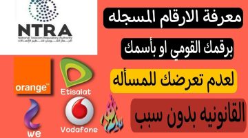 تجنبًا للمساءلة القانونية.. طريقة معرفة خطوط المحمول المسجلة بإسمك فى شركات الاتصالات الأربعة